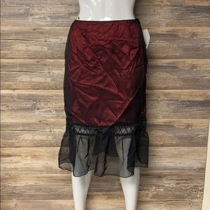 Subculture Array Sexy Spinsters Knee Skirt NWT G8